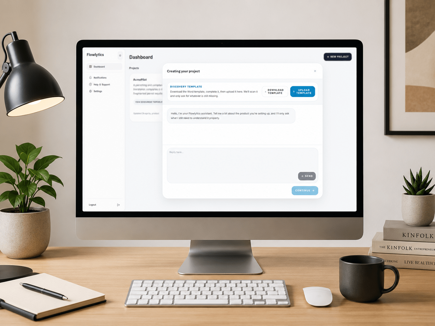 Project discovery workspace preview